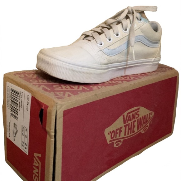 VANS Old Skool US7.5 True White - Picture 6 of 6
